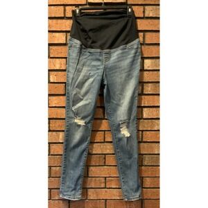 Isabel Maternity Womens Skinny‎ Destructed Entubado Jeans Size 6